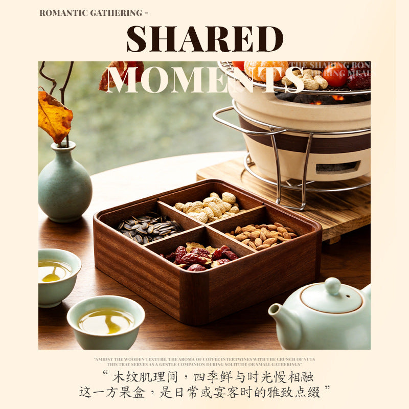 家逸四宫格干果盒 KAYI 4 in 1 Compartment Dried Fruit Box