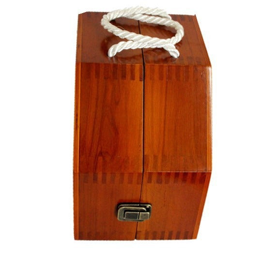 木制抽屉国际象棋 圆棋盘 迷你国际象棋 亲子游戏聚会游戏Wooden Drawer Chess Set, Round Chessboard, Mini Chess Set, Family and Party Games
