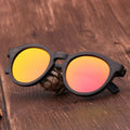 竹子圆框眼镜Round-frame bamboo glasses