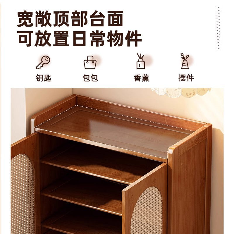 鞋柜新款2025爆款家用入户门口鞋架简易多层大容量收纳神器省空间New 2025 Shoe Cabinet: Best-selling Home Entryway Shoe Rack – Simple, Multi-tiered, Large-capacity Storage Solution that Saves Space
