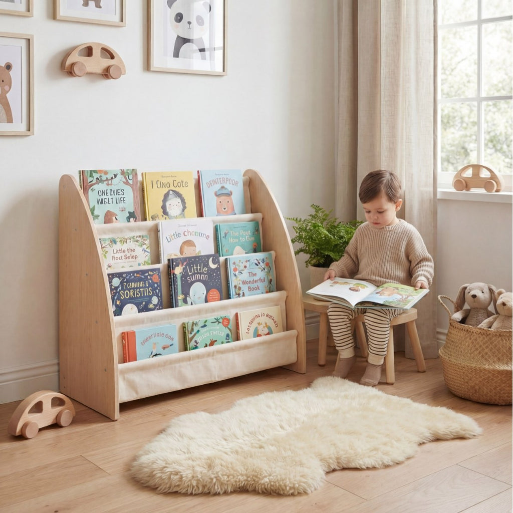 实木书架儿童宝宝书架家用学生幼儿园收纳简易落地置物架绘本多层Solid Wood Bookshelf – Children’s and Baby Bookshelf – Home Use, for Students and Nursery – Simple Freestanding Storage Unit – Picture Books – Multi-tiered