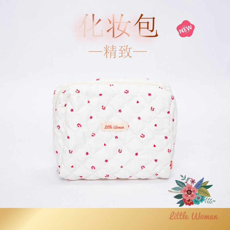 #1347Littlewomam化妆包香水瓶眼影盒过家家木制玩具益智女童#1347 Little Woman Make-up Bag, Perfume Bottle, Eyeshadow Palette, Pretend Play Wooden Toys, Educational Toys for Girls
