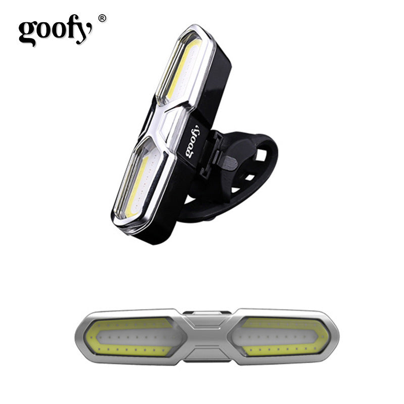 新款三色自行车尾灯 COB闪烁警示安全灯 USB背包灯New Three-Colour Bicycle Tail Light: COB Flashing Safety Light, USB Rucksack Light