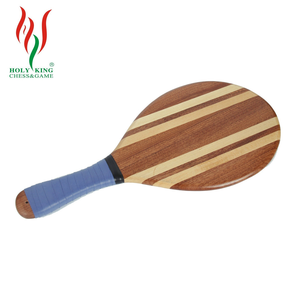 高光pu木制沙滩拍   海滩球拍 户外运动沙滩拍High-gloss PU wooden beach racket   Beach racket   Outdoor sports beach racket