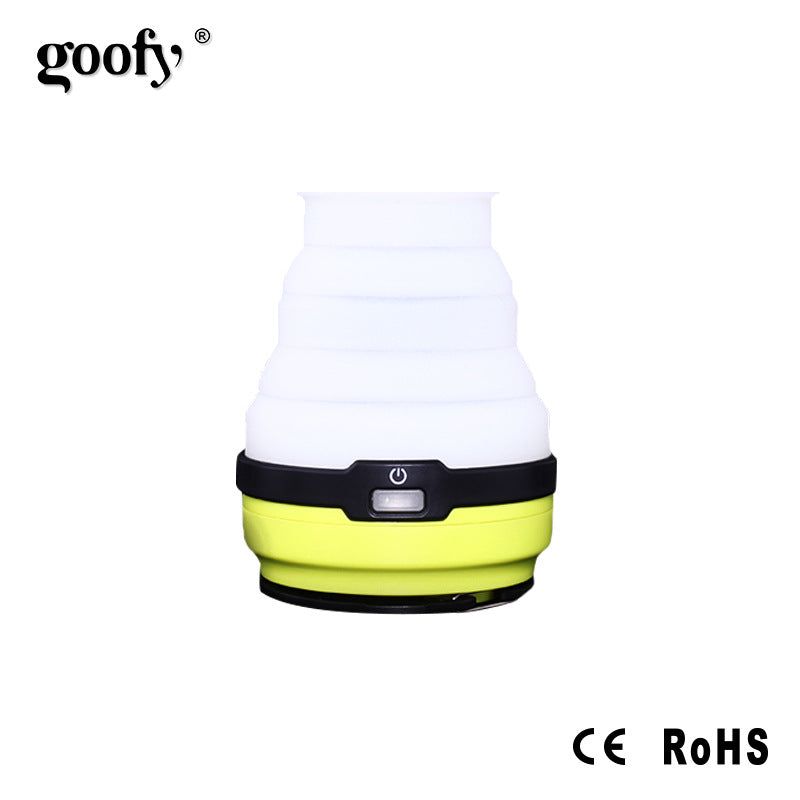 户外硅胶露营灯新款太阳能USB充电手提灯笼帐篷灯New Outdoor Silicone Camping Light: Solar-Powered USB-Rechargeable Portable Lantern and Tent Light