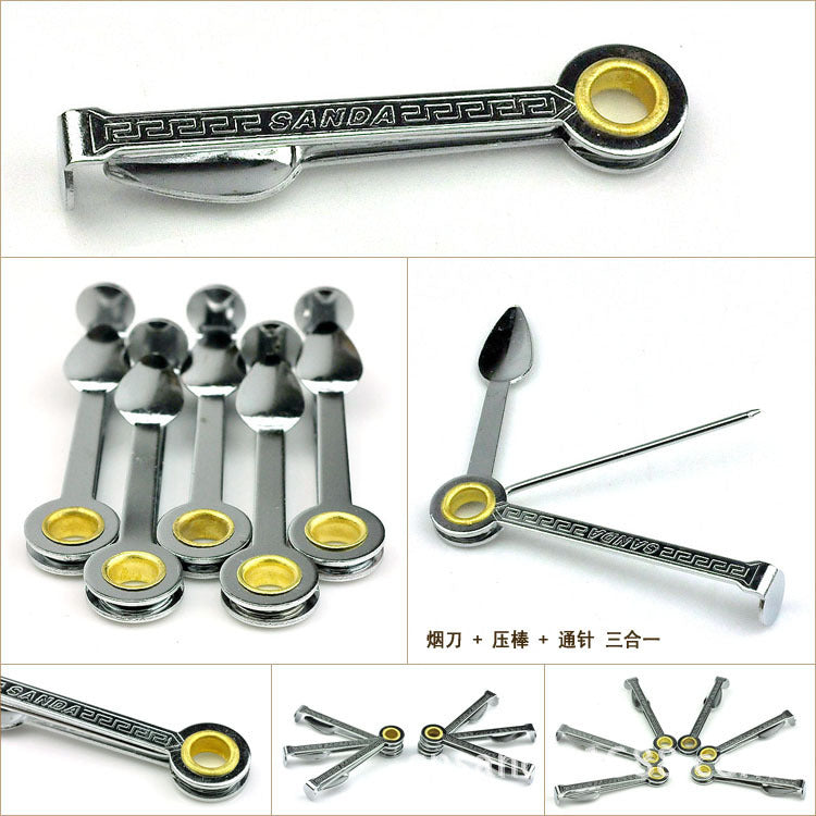 SD-318烟斗三合一 烟刀Three-in-One Pipe and Cigar Cutter SD-318