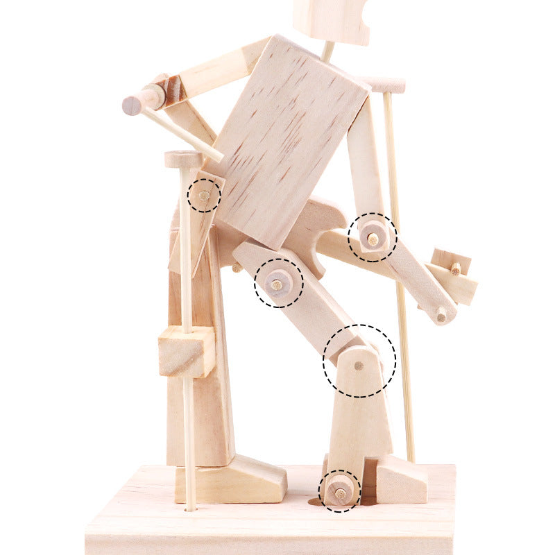 Timberkits英国手工动手类成人拼搭玩具成型后可以手摇摆动动手强Timberkits: British handmade, hands-on adult construction toys that can be swung by hand once assembled, providing a great workout for the hands