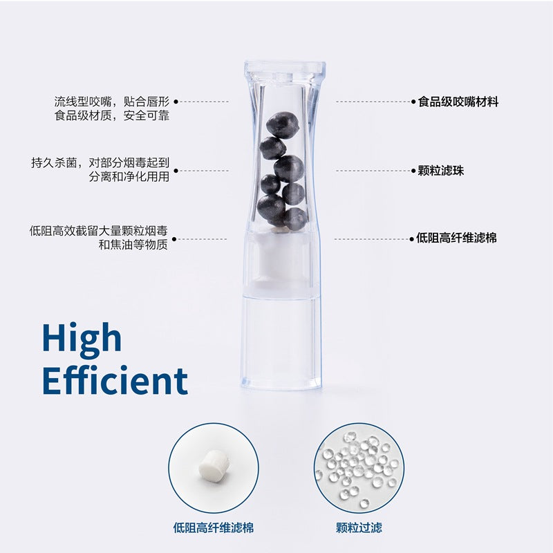 一次性烟嘴过滤器男士双重细支香烟过滤嘴正品小盒10支Disposable Cigarette Filters – Men’s Double-Filtered Slim Cigarettes, Genuine, Small Pack of 10