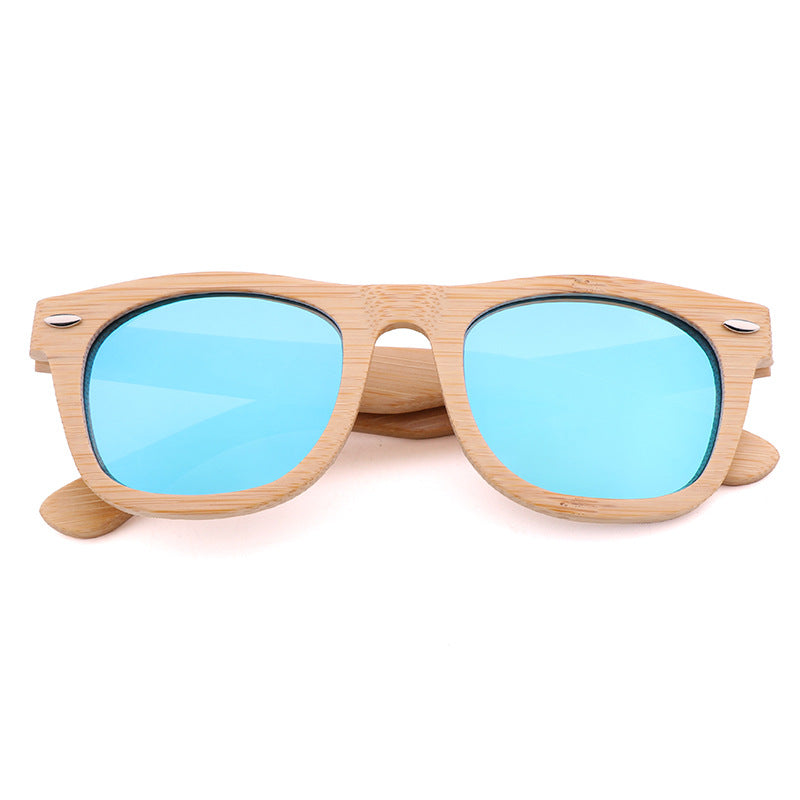 方形竹木眼镜Square bamboo and wood glasses