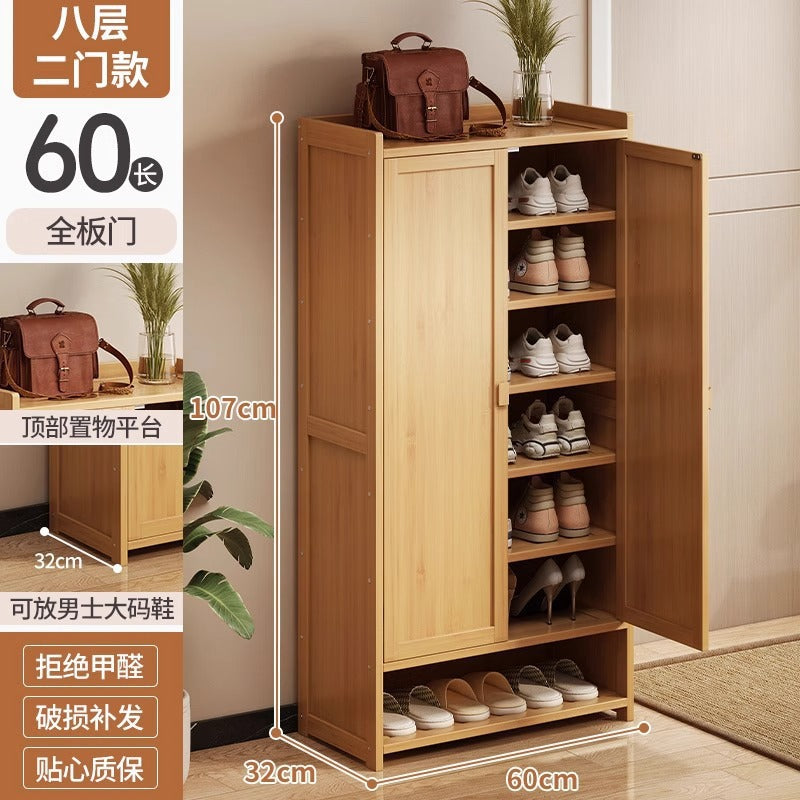 鞋柜门口家用入户大容量多层经济型鞋架2026室内鞋子收纳Large-capacity, multi-tier, budget-friendly shoe rack for the home, to be placed by the entrance for indoor shoe storage