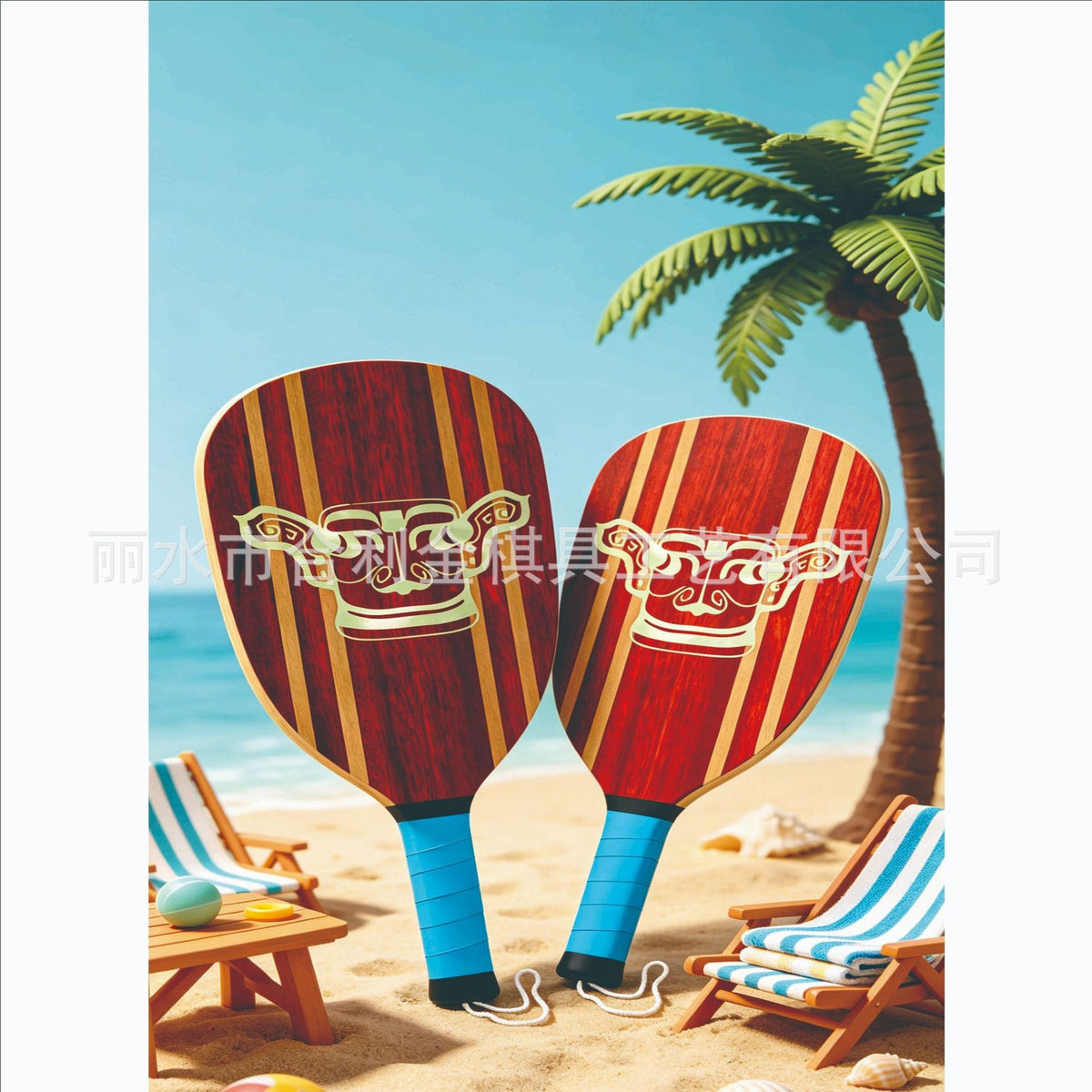 壁球实木拍 匹克球球拍 沙滩球拍 木制高光球拍 壁球拍Solid wood squash rackets, Peak sports rackets, beach tennis rackets, high-gloss wooden rackets, squash rackets