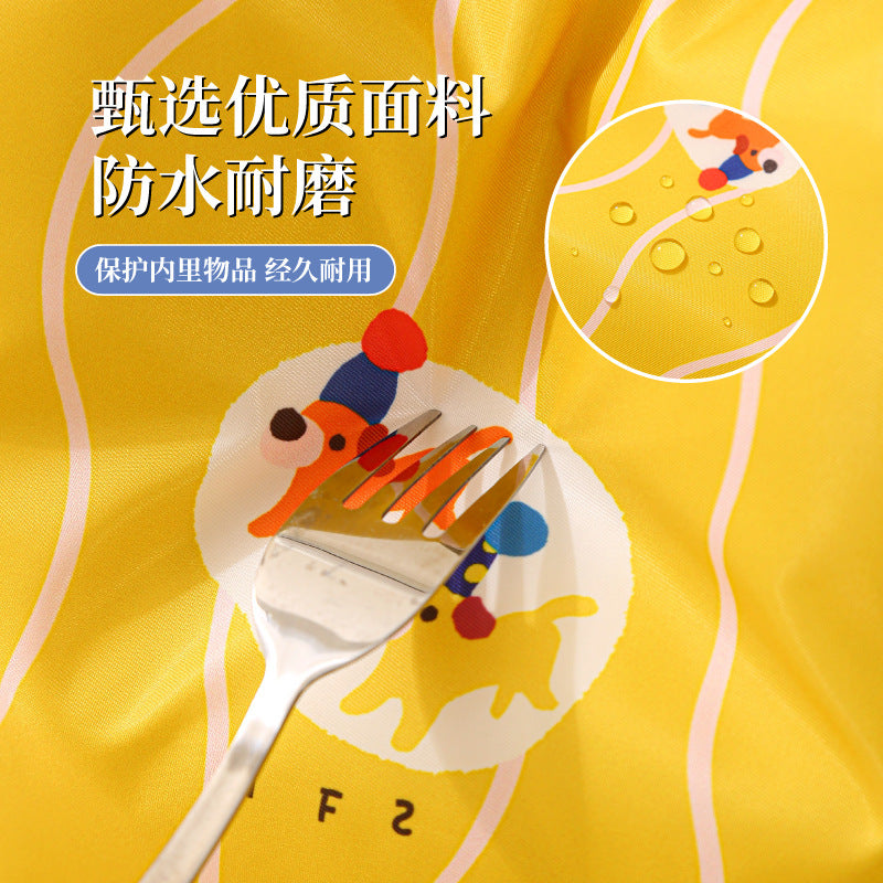 化妆品收纳包旅行必备防水洗护套装便携式卡通手提收纳袋洗漱包Cosmetics Organiser Bag – Essential for Travel: Waterproof Toiletries Set, Portable Cartoon-Printed Handbag, Toiletries Bag