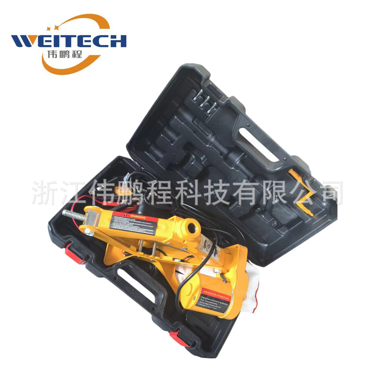 12V 电动剪式千斤顶 车载自动升降千斤顶 汽车应急换胎工具套装12V Electric Scissor Jack, In-Car Automatic Lifting Jack, Car Emergency Tyre Change Tool Kit