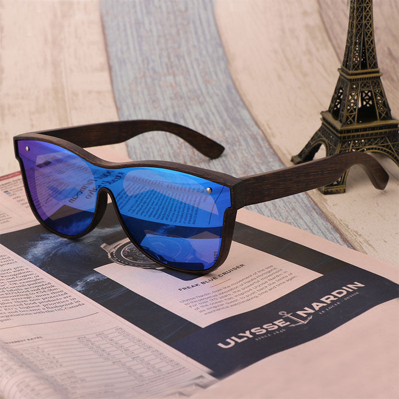 一体镜片太阳眼镜One-piece lens sunglasses
