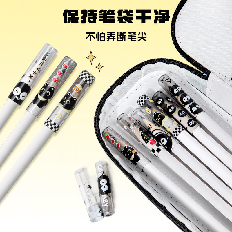 可爱小动物铅笔延长器小学生创意文具趣味儿童礼物环保铅笔帽Creative Stationery for Elementary School Students, Fun Gifts for Kids, Eco-Friendly Pencil Caps