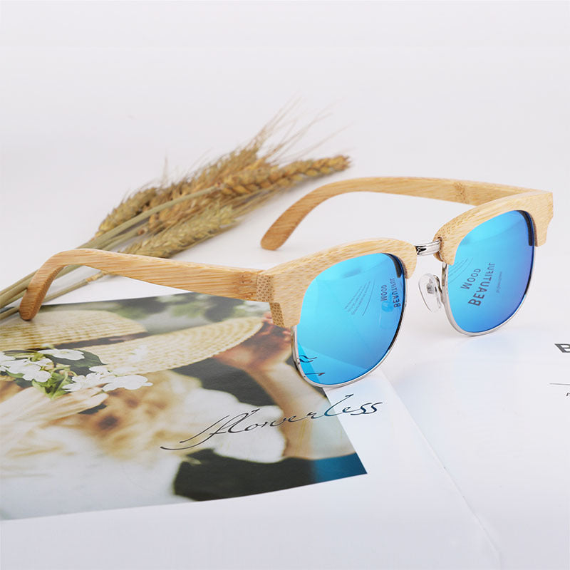 半框太阳眼镜Semi-rimless sunglasses