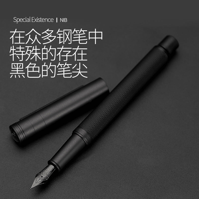 工厂批发弘典钢笔礼品笔商务礼盒装金属笔定制logo刻字黑森林1850Factory wholesale: Hongdian fountain pens, gift pens, business gift sets, metal pens, customised with logo engraving, Black Forest 1850