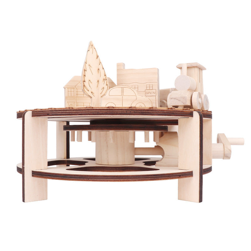 TK立体组装拼搭玩具火车模型孩子DIY玩具9岁以上玩具TK 3D Assembly and Building Toy Train Model – DIY Toy for Children Aged 9 and Over