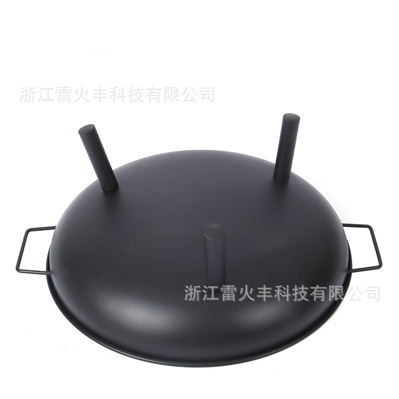 户外庭院圆形火盆便携式柴火炉4-5人家用木炭取暖炉外贸火盆定制Outdoor Garden Round Fire Bowl – Portable Wood-Burning Stove for 4–5 People; Domestic Charcoal Heater; Customised Fire Bowls for Export