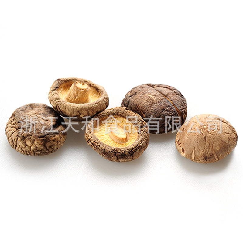 厂家供应去柄香菇 批发食用菌土特产香菇干大宗食材Manufacturer supplying stemmed shiitake mushrooms; wholesale of edible fungi, local specialities, dried shiitake mushrooms and bulk food ingredients