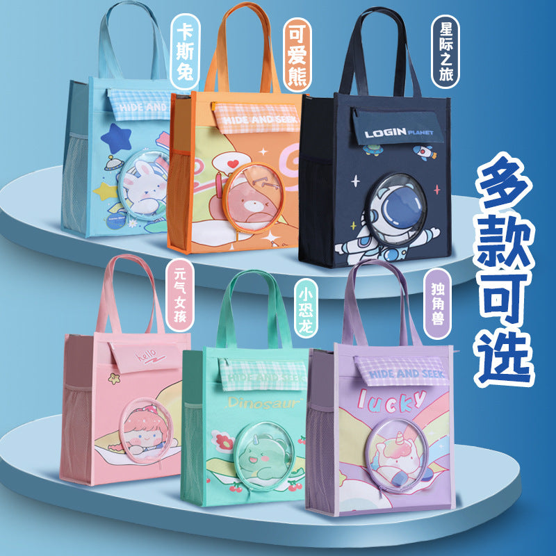 MOKA圆窗PVC笔袋学生补习袋笔袋铅笔盒创意帆布购物袋MOKA Round Window PVC Pencil Case, Student Study Bag, Pencil Case, Creative Canvas Shopping Bag