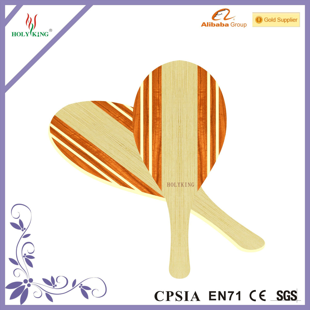 沙滩拍  木制 红木 天然 原木色 拼接 匹克球拍Beach racket  Wooden  Rosewood  Natural  Natural wood colour  Pieced together  Pickleball racket