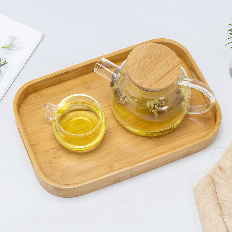木质干果盘实木糖果点心围炉煮茶托盘家用中式茶盘订婚结婚果盘盒Wooden dried fruit tray, solid wood sweet and biscuit tray, tea-brewing tray for gathering round the fire, home-use Chinese-style tea tray, engagement and wedding fruit tray box