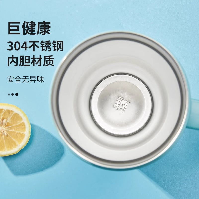 巨无霸保温杯大容量冰霸杯304不锈钢水杯女男生吸管杯子Giant Insulated Cup, Large-Capacity Ice-Keeping Cup, 304 Stainless Steel Water Bottle for Men and Women, Straw Cup
