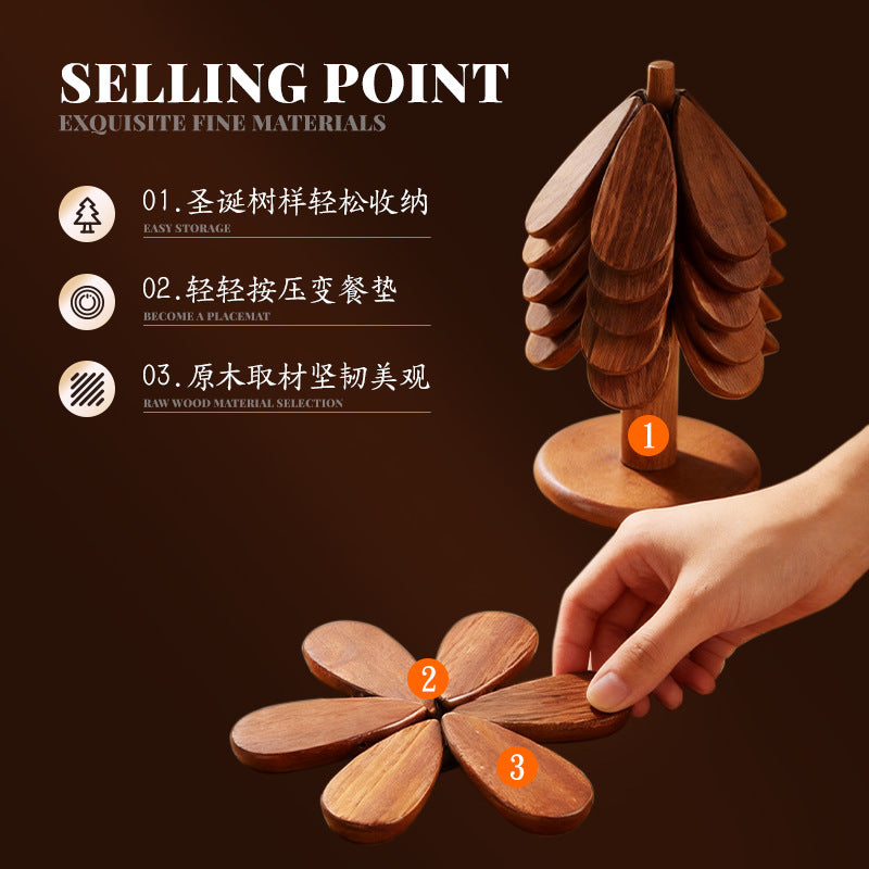 家逸创意圣诞树隔热垫 KAYI Creative Christmas Tree Heat Insulation Mat