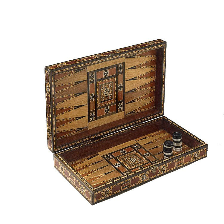 木制双陆棋 3ni1 木制棋子  高光双陆棋 阿拉伯游戏  可加工款双Wooden Backgammon Set 3ni1 Wooden Pieces  High-Gloss Backgammon Set Arabic Game  Customisable Backgammon Set