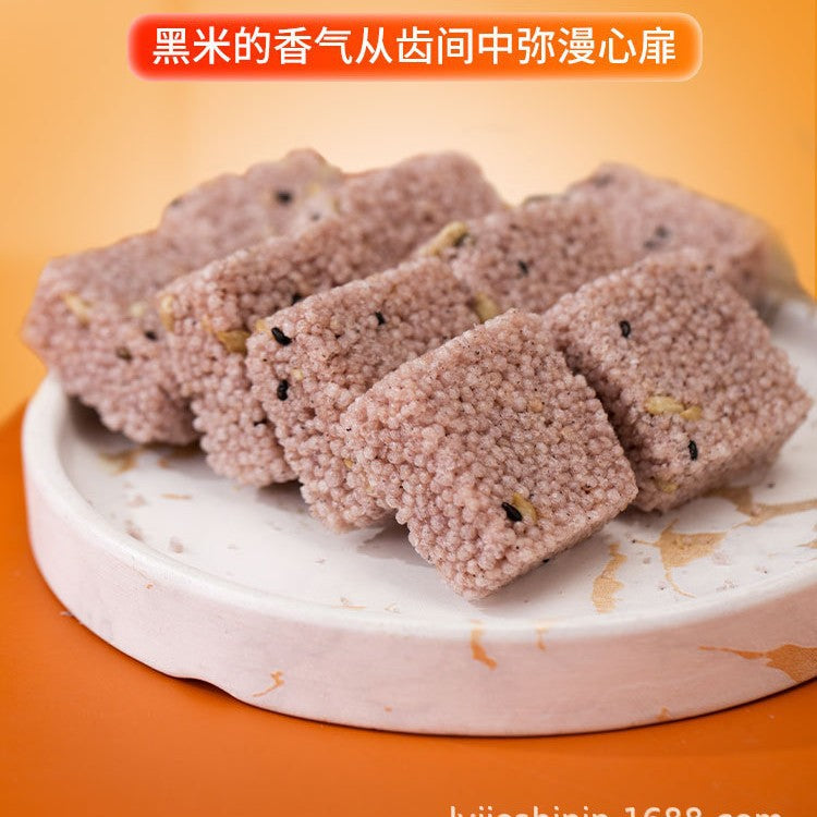 小米酥糖黑米酥传统糕点8kgXiaomi Crispy Sweets – Black Rice Crisps, Traditional Pastries, 8kg