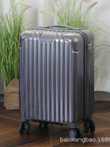 20寸拉链行李箱PC登机箱静音万向轮学生旅行箱批发20-inch Zipped Luggage, PC Cabin Luggage, Silent Multi-directional Wheels, Student Travel Suitcases – Wholesale