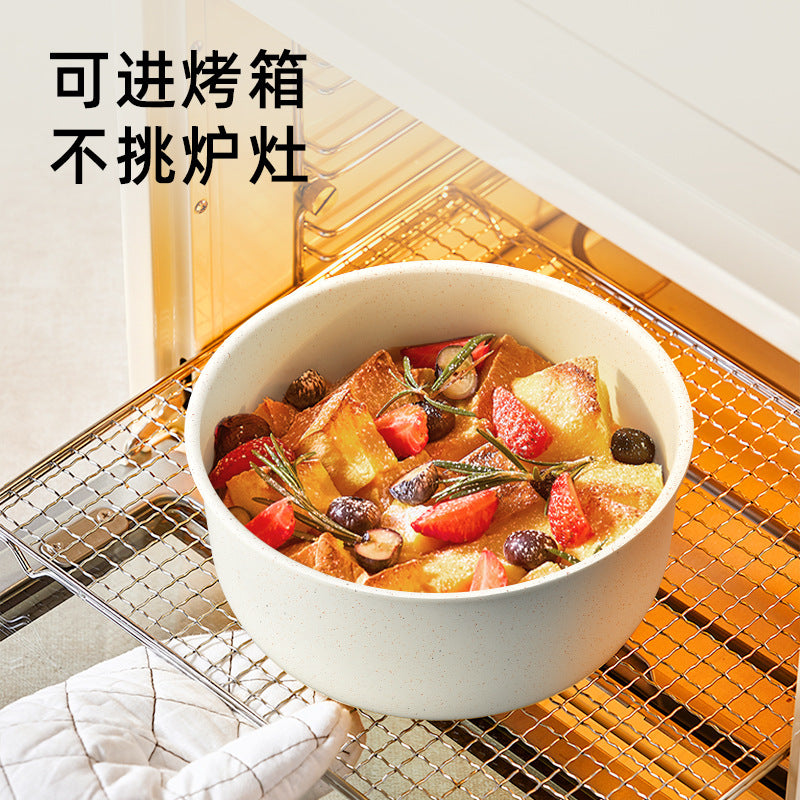 定制可拆卸家用专用锅具套装平底锅麦饭石电磁炉煤气灶饭店不粘Bespoke, detachable cookware set for home use: frying pans, maifanshi, induction hobs, gas hobs, restaurant-grade non-stick