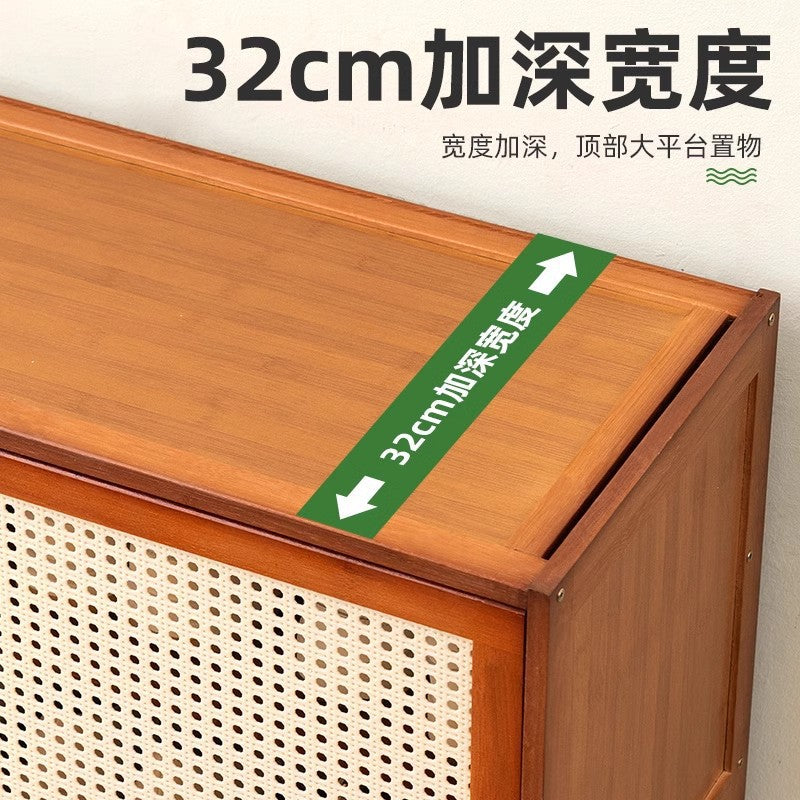 家用鞋柜门口置物多层2024新款爆款入户室内出租屋鞋架子收纳神器Multi-tiered entryway shoe cabinet for the home – 2024’s new best-seller: a must-have storage solution for hallways, interiors and rented flats