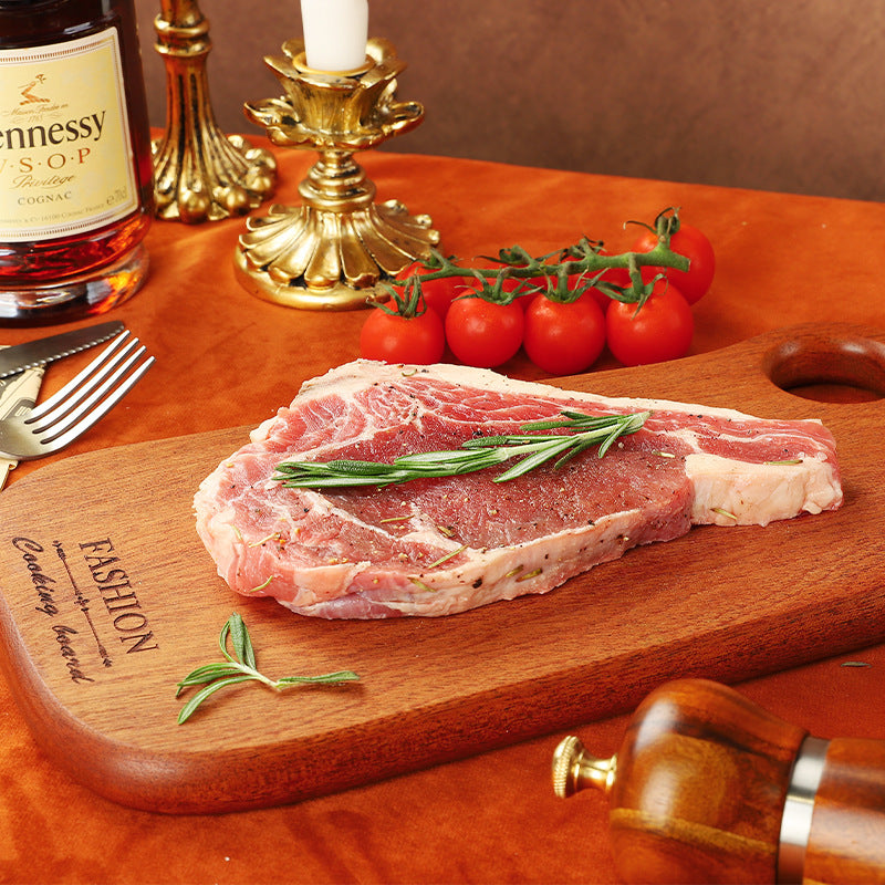 家逸创意料理板 KAYI Cutting Board Ebony Chopping Board Serving Board Portable Solid Wood
