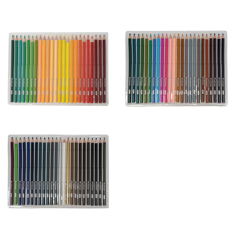 72色彩铅彩色铅笔油性非水溶彩铅漫画彩笔涂鸦72-colour coloured pencils, oil-based, non-water-soluble coloured pencils, comic art pencils, doodling pencils