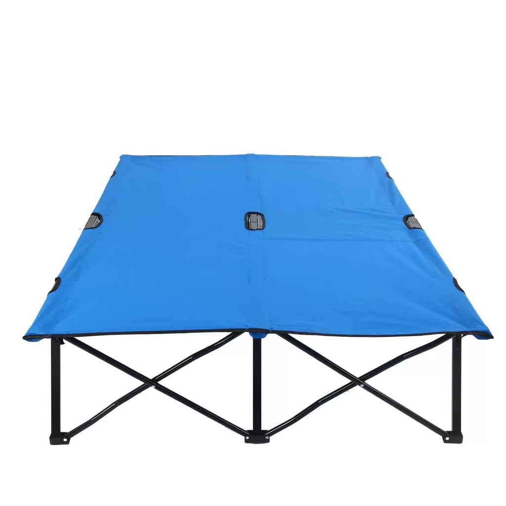 户外行军床便携双人加大加宽多功能折叠床可收纳露营野营Outdoor Camping Bed – Portable, Extra-Large, Extra-Wide, Multi-Functional Folding Bed, Stowable for Camping and Outdoor Use