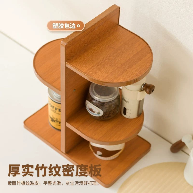 桌面置物架杯子收纳架子餐桌台面工位水杯咖啡杯茶具桌上小型杯架Desk organiser, cup storage rack, dining table top, workstation water cup, coffee cup, teaware, small tabletop cup holder