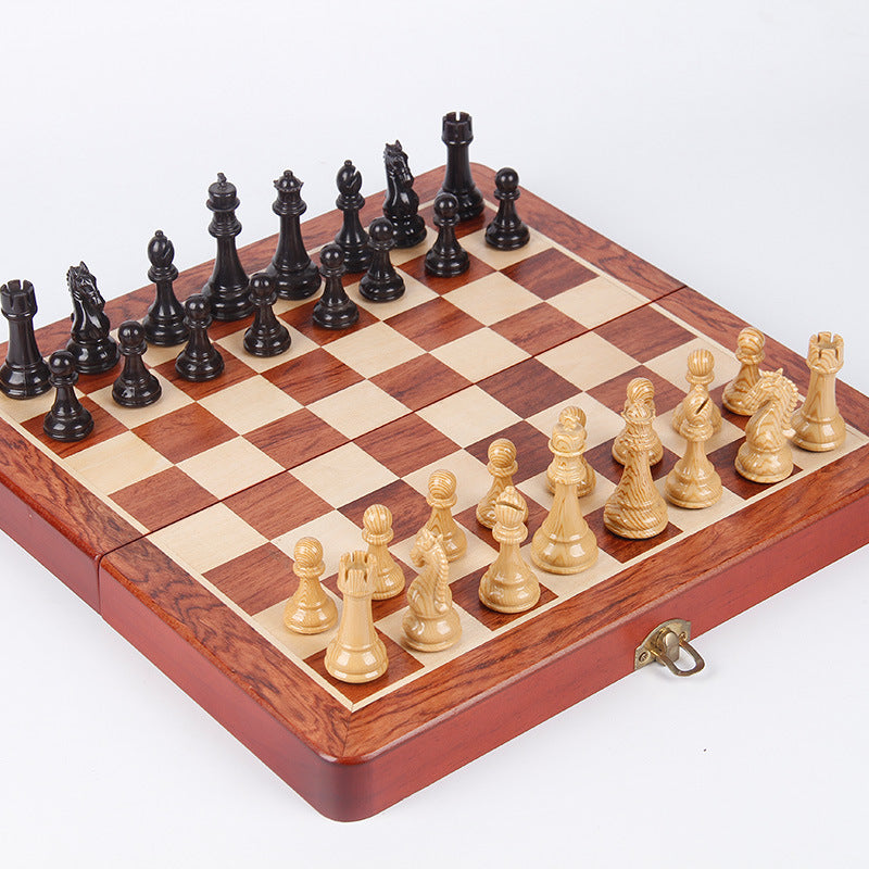 合利金木质国际象棋Helijin Wooden Chess Set