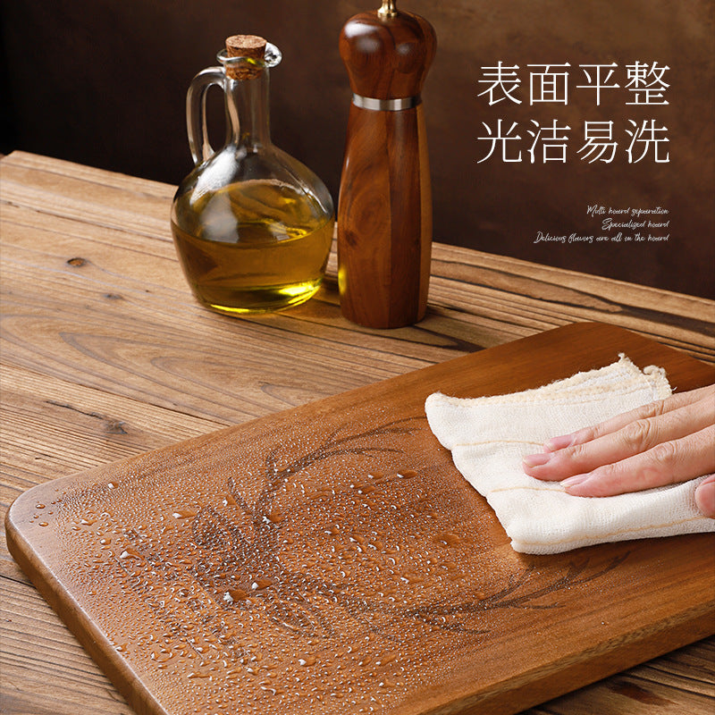 家逸相思木料理板（小号）KAYI Acacia Wood Pizza Tray Steak Board with Handle Rectangle Small Size