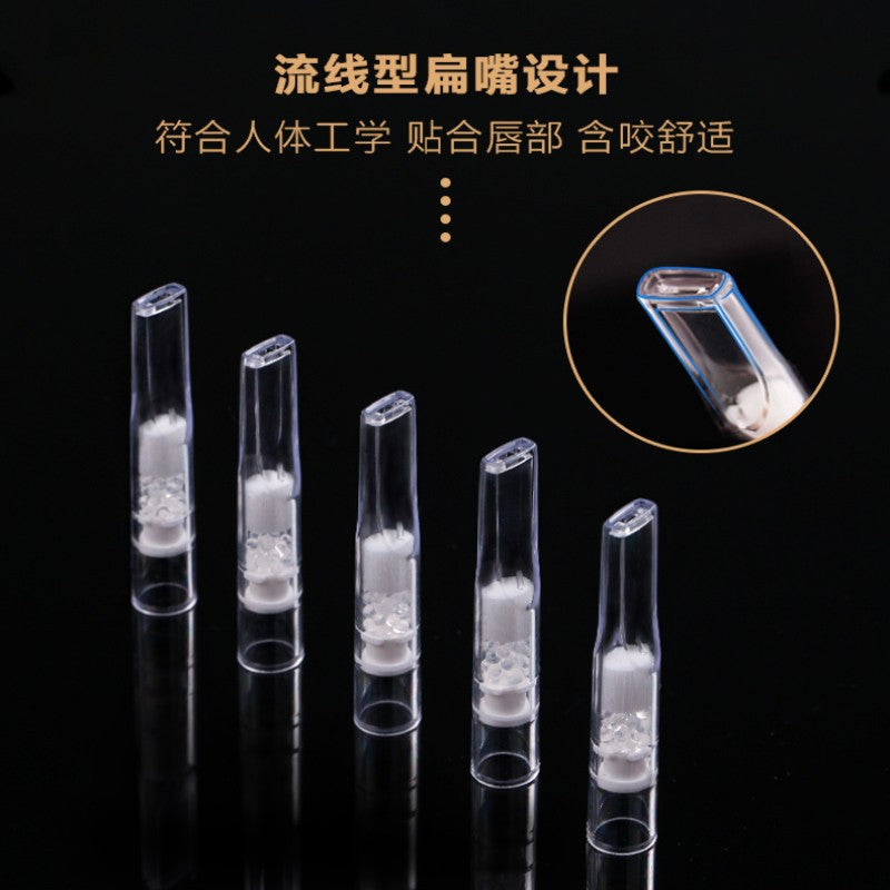 烟嘴工厂直销正品6.5MM中支烟过滤专用小盒10支一次性SD-8501Factory-direct sale of genuine 6.5mm filters for medium-sized cigarettes, small pack of 10 disposable filters, model SD-8501