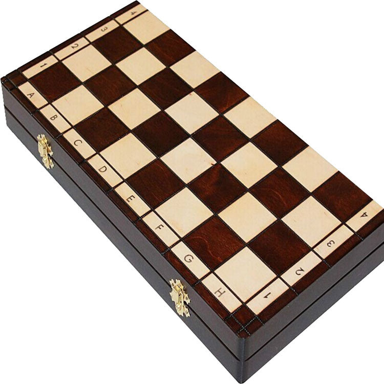 厂家直销国际象棋 木制拼格国际象棋 折叠棋盒国际象棋Factory-direct chess sets, wooden checkerboard chess sets, folding chess box sets