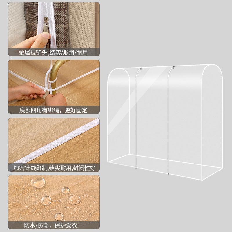 来图定制衣架防尘罩ODMODM Custom-made Dust Covers for Clothes Hangers Based on Provided Designs
