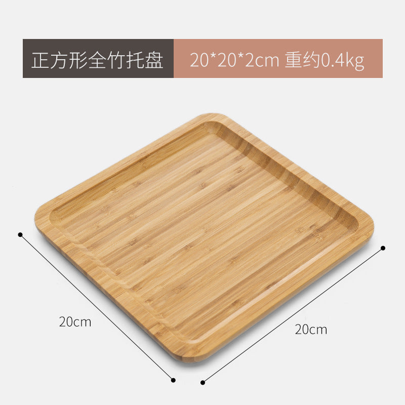 相思木托盘圆形木质披萨小托盘长方形家用茶托木盘子杯托蛋糕糖果Acacia wood tray, round wooden pizza tray, rectangular household tea tray, wooden plate, cup saucer, cake and sweet tray