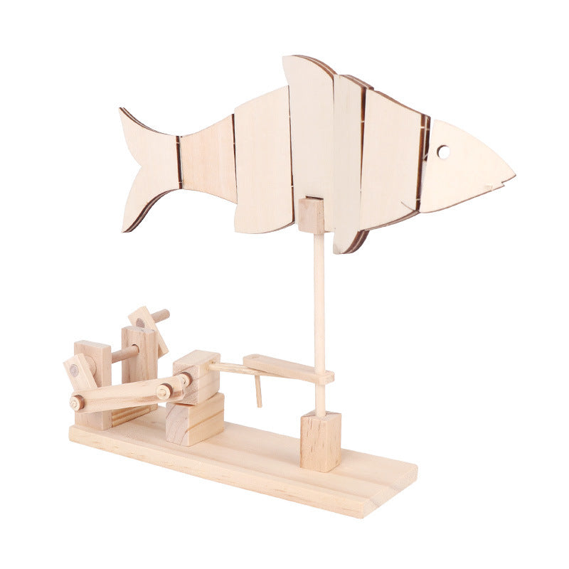TK立体组装拼搭玩具小鱼模型孩子DIY玩具9岁以上玩具TK 3D Assembly Toy: Little Fish Model – DIY Toy for Children Aged 9 and Over