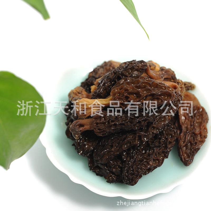 源头厂家供应野生羊肚菌 批发云南野生菌羊肚菌土特产Wild morels supplied directly by the source manufacturer; wholesale of Yunnan wild mushrooms, morels and local specialities