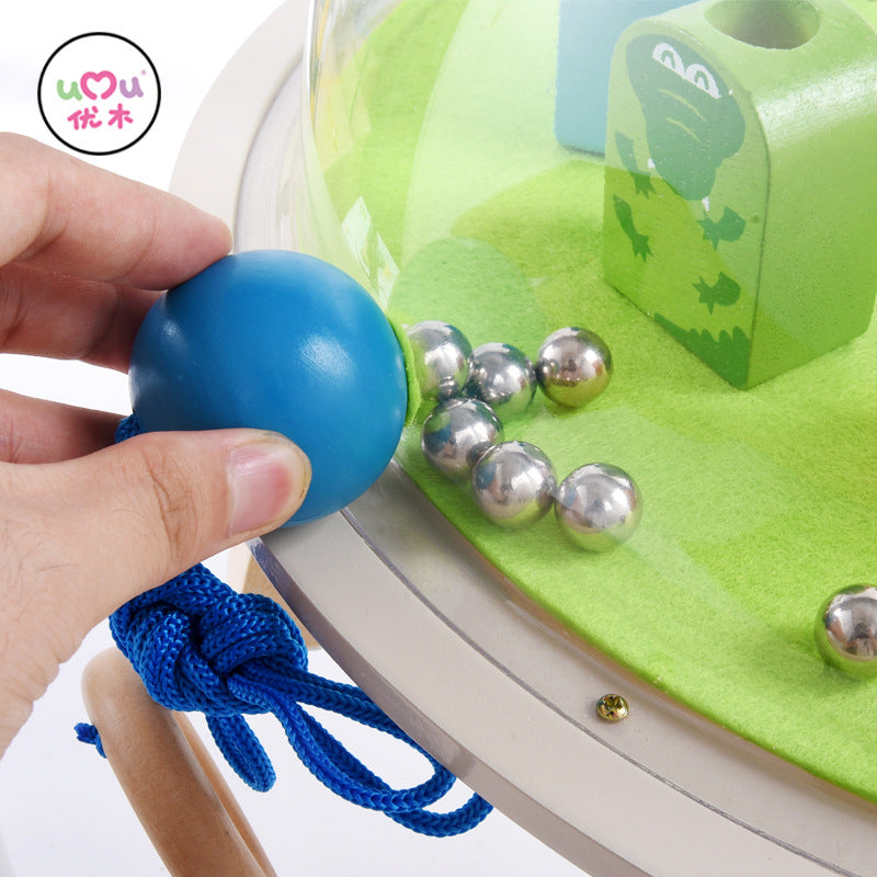优木儿童玩具动物投球亲子互动益智幼儿园家庭创意男孩趣味Youmu Children's Toys: Animal Ball Toss—Parent-Child Interactive, Educational, Preschool, Family, Creative, Fun for Boys