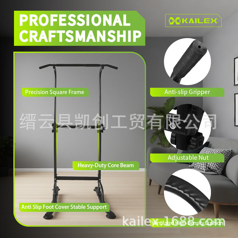 多功能健身器材室内成人单杠家用引体向上器械落地架Multi-functional fitness equipment: indoor adult pull-up bar for home use, floor-standing frame