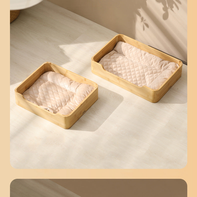 定制加热垫猫窝冬天保暖电热恒温可拆洗猫窝冬季防寒保温Customised heated cat bed: keeps your cat warm in winter with electric heating and constant temperature control; removable and washable; protects against the cold and retains heat during winter