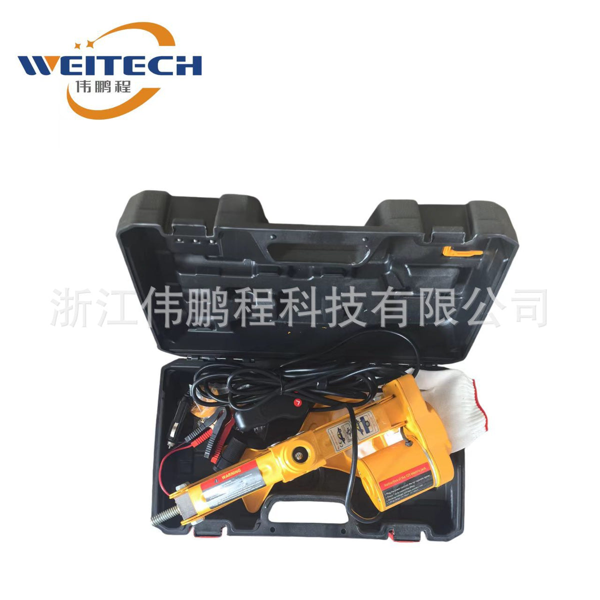 12V 电动剪式千斤顶 车载自动升降千斤顶 汽车应急换胎工具套装12V Electric Scissor Jack, In-Car Automatic Lifting Jack, Car Emergency Tyre Change Tool Kit
